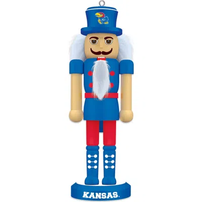 Masterpieces Kansas Jayhawks Keepsake Nutcracker In Multi