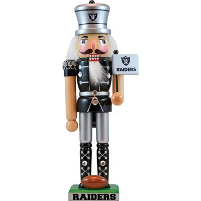 Masterpieces Las Vegas Raiders Collectible Nutcracker In Multi