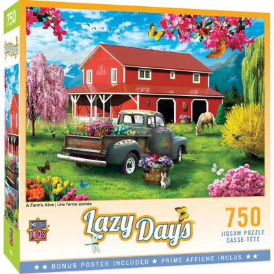 Masterpieces Lazy Days A Farms Alive Puzzle 750 Piece