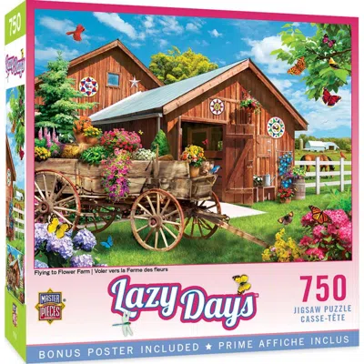 Masterpieces Lazy Days Flying To Flower Farm Puzzle 750 Piece