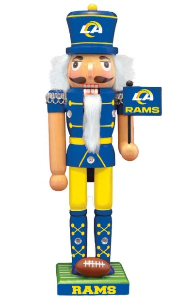 Masterpieces Los Angeles Rams Collectible Nutcracker In Multi