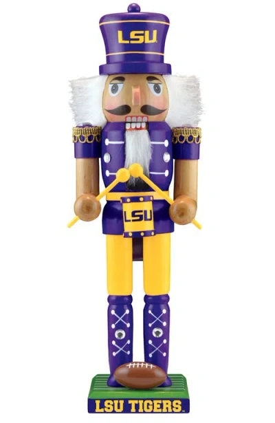 Masterpieces Lsu Tigers Collectible Nutcracker In Multi