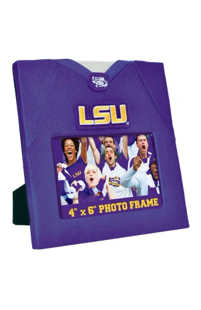 Masterpieces Lsu Tigers Uniformed Frame In Multicolor