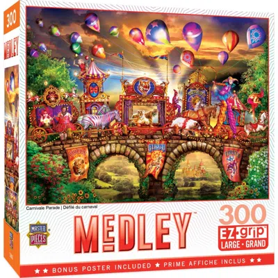 Masterpieces Medley Carnivale Parade Ezgrip Puzzle 300 Piece