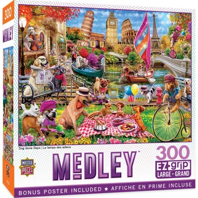 Masterpieces Medley Dog Gone Days Ezgrip Puzzle 300 Piece
