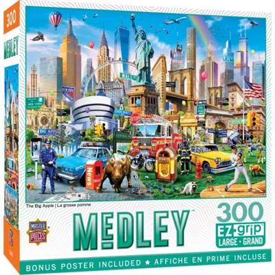 Masterpieces Medley The Big Apple Ezgrip Puzzle 300 Piece