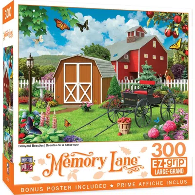 Masterpieces Memory Lane Barnyard Beauties Ezgrip Puzzle 300 Piece