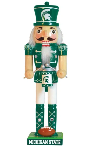 Masterpieces Michigan State Collectible Nutcracker In Multi