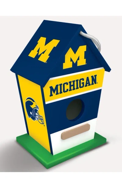 Masterpieces Michigan Wolverines Birdhouse In Multi