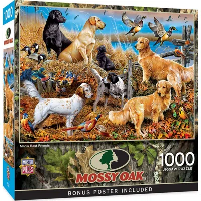 Masterpieces Mossy Oak Mans Best Friends Puzzle 1000 Piece