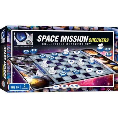 Masterpieces Nasa Checkers Board Game