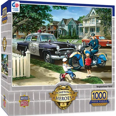 Masterpieces Neighborhood Patrol Hometown Heroes Puzzle, 1000 Pieces