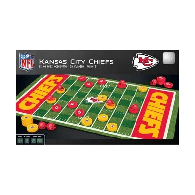 Masterpieces Nfl Checkers Game Set