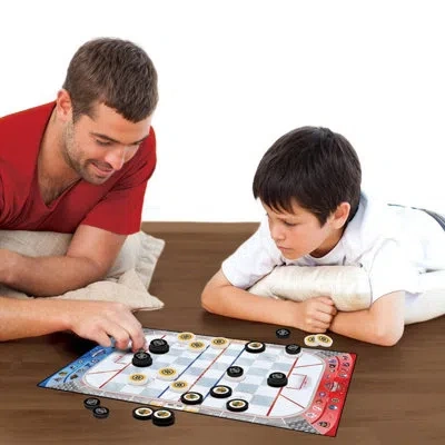 Masterpieces Nhl League Checkers Family Board Games