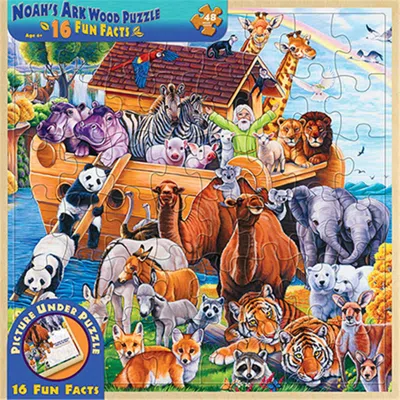 Masterpieces Noahs Ark Puzzle, 48 Pieces