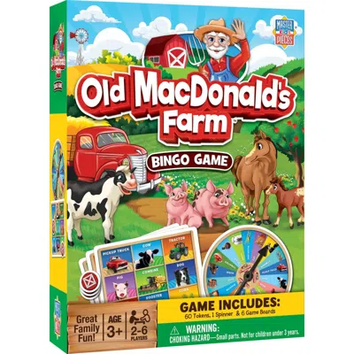 Masterpieces Old Macdonalds Farm Bingo Game