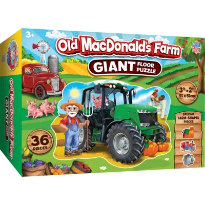 Masterpieces Old Macdonalds Farm Shaped Floor Puzzle 36 Piece