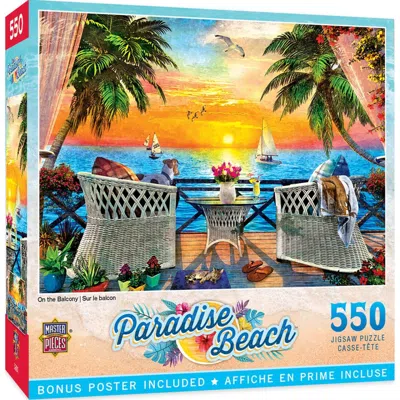 Masterpieces Paradise Beach On The Balcony Puzzle 550 Piece