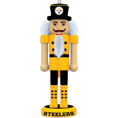 Masterpieces Pittsburgh Steelers Keepsake Nutcracker In Multi
