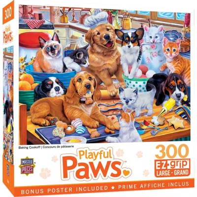 Masterpieces Playful Paws Baking Cookoff Ezgrip Puzzle 300 Piece
