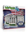 Masterpieces Puzzles Wrebbit The White House 3d Puzzle- 490 Pieces In White