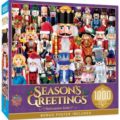 Masterpieces Season's Greetings Nutcracker Suite 1000-piece Jigsaw Puzzle