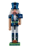 Masterpieces Seattle Seahawks Collectible Nutcracker In Multi