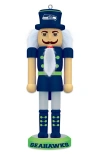 Masterpieces Seattle Seahawks Keepsake Nutcracker In Multi