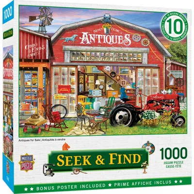 Masterpieces Seek & Find Antiques For Sale Puzzle 1000 Piece