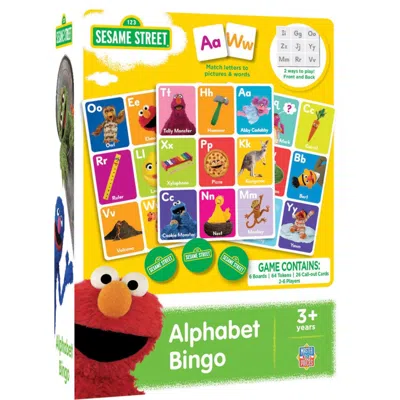 Masterpieces Sesame Street Alphabet Bingo Board Game