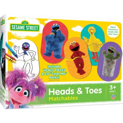 Masterpieces Sesame Street Heads & Toes Puzzle Matching Game