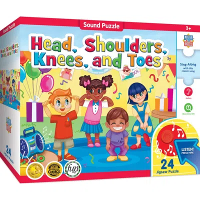 Masterpieces Sing-a-long Head Shoulders - Knees & Toes Sound Puzzle - 24 Piece