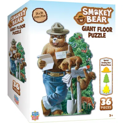 Masterpieces Smokey Bear Shaped Floor Puzzle 36 Piece