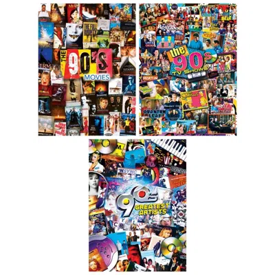 Masterpieces The 90s Puzzles 500 Piece - Pack Of 3