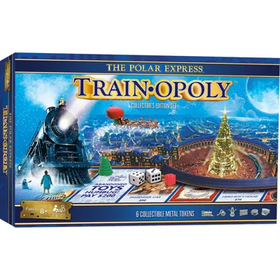 Masterpieces The Polar Express Train Opoly Board Game