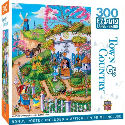 Masterpieces Town & Country Ms. Potts Cottage Ezgrip Puzzle 300 Piece