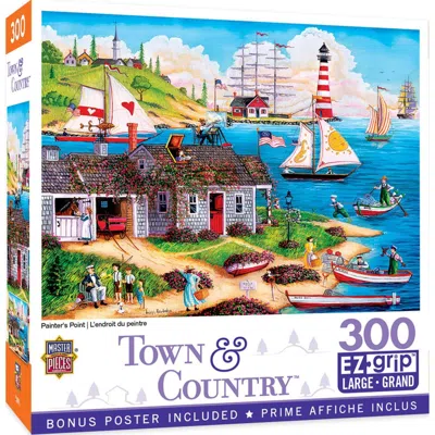 Masterpieces Town & Country Painters Point Ezgrip Puzzle 300 Piece