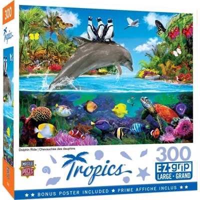 Masterpieces Tropics Dolphin Ride Ezgrip Puzzle 300 Piece