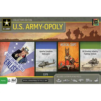Masterpieces U. S Army Opoly Board Game
