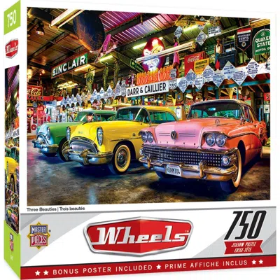 Masterpieces Wheels Three Beauties Puzzle 750 Piece