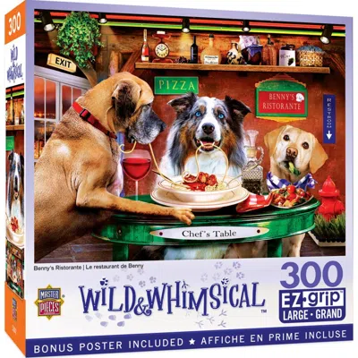 Masterpieces Wild & Whimsical Bennys Ristorante Ezgrip Puzzle 300 Piece