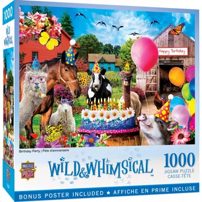 Masterpieces Wild & Whimsical Birthday Party Puzzle 1000 Piece