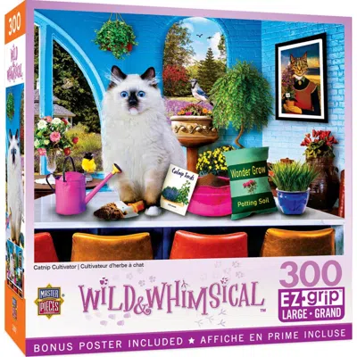 Masterpieces Wild & Whimsical Catnip Cultivator Ezgrip Puzzle 300 Piece