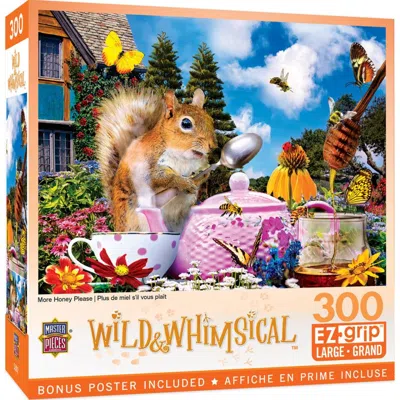 Masterpieces Wild & Whimsical More Honey Please Ezgrip Puzzle 300 Piece