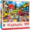 Masterpieces Wild & Whimsical On The Fence Puzzle 1000 Piece