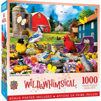 Masterpieces Wild & Whimsical On The Fence Puzzle 1000 Piece
