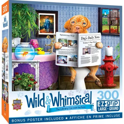 Masterpieces Wild & Whimsical The Library Ezgrip Puzzle 300 Piece