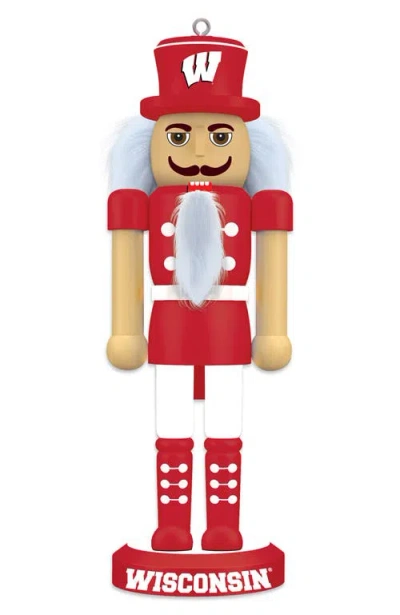 Masterpieces Wisconsin Badgers Keepsake Nutcracker In Multi