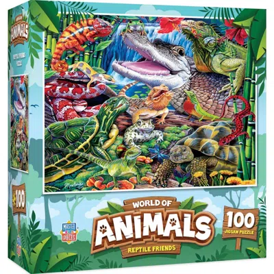 Masterpieces World Of Animals Reptile Friends Puzzle 100 Piece
