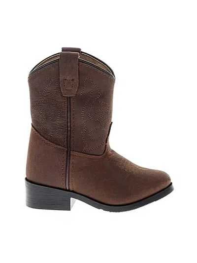 Pre-owned Masterson Boot Co. Kids' Boots In Brown